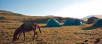 Campsite at Geech in the Simien Mountains | Aran Price