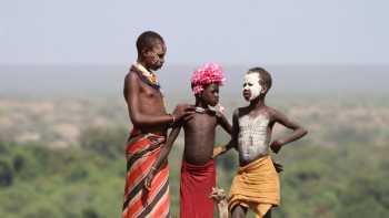 Local boys in southern Ethiopia