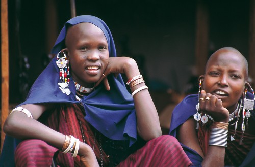Traditional Masai women - <i>Photo: Chris Buykx</i>