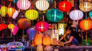 Coloured lanterns in the streets of Vietnam | Richard I'Anson
