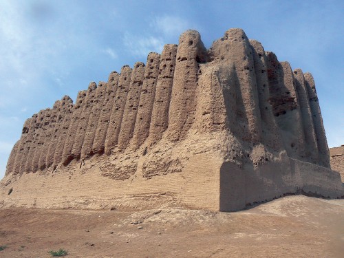 The ruins at Merv, Turkenistan - <i>Photo: Kathy Kostos</i>