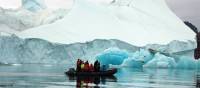 Zodiac cruising in the Arctic | Rachel Imber