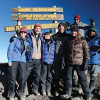 Trekkers on Kilimanjaro's Uhuru Summit |  <i>Kyle Super</i>