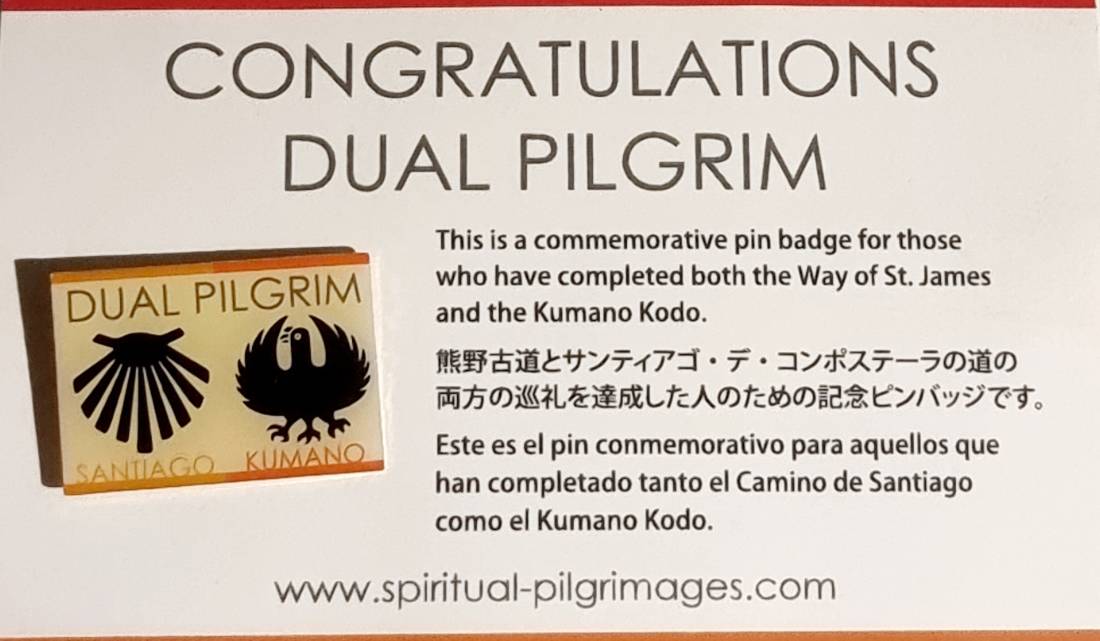 Dual Pilgrim Badge