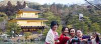 Japanese locals at Kinkakuji | Felipe Romero Beltran
