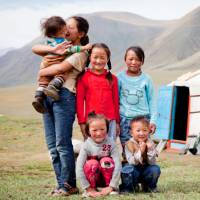 A local family, Mongolia |  <i>Cam Cope</i>