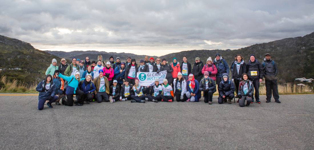 GI Cancer Charity Challenge walk to the summit of Mt Kosciuszko |  <i>Jannice Banks</i>