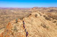 The Larapinta Trail follows the rocky spine of the West MacDonnel Ranges |  <i>Shaana McNaught</i>