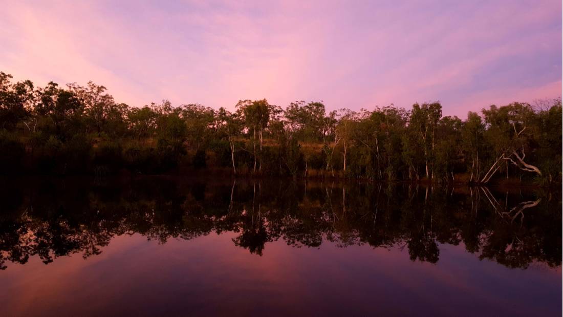 Relax in the evenings watching the breathtaking sunsets on the Jatbula Trail |  <i>Linda Murden</i>