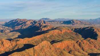 The Larapinta Trail follows the ancient spine of the West MacDonnell ranges