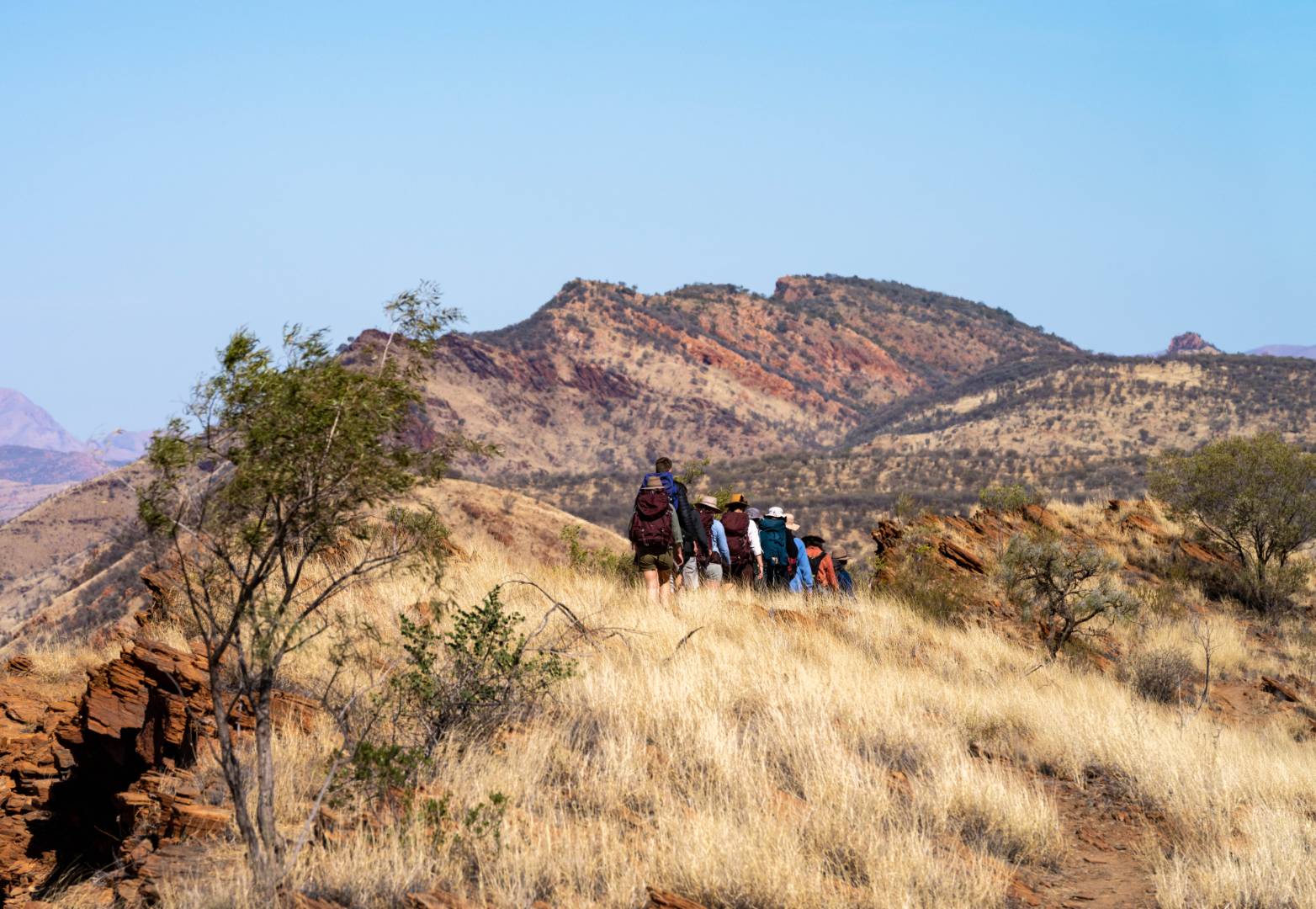 The Larapinta Trail is Australia's most popular desert walk |  <i>Shaana McNaught</i>