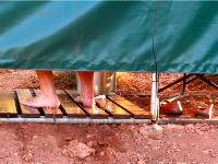 The Larapinta Campsites offer outback shower facilities |  <i>Sue Badyari</i>