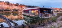 Stay in a modern houseboat along the Murray River