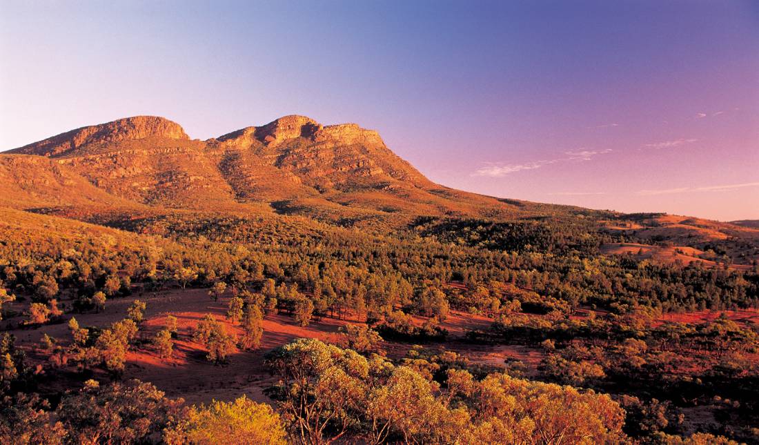 Bask in the glow of striking sunsets at Wilpena Pound |  <i>Adam Bruzzone</i>