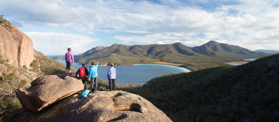 Just another glorious day on the Freycinet Experience Walk