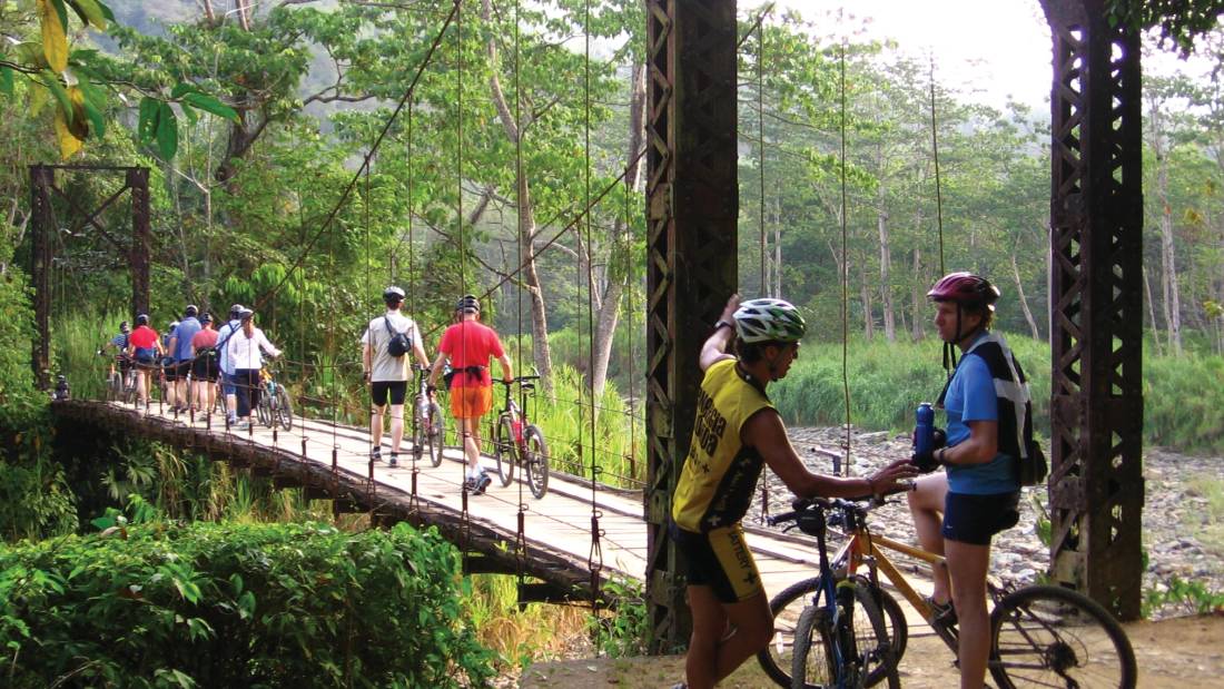 On our Costa Rica Traverse trip we bike, hike and raft our way through this amazing country