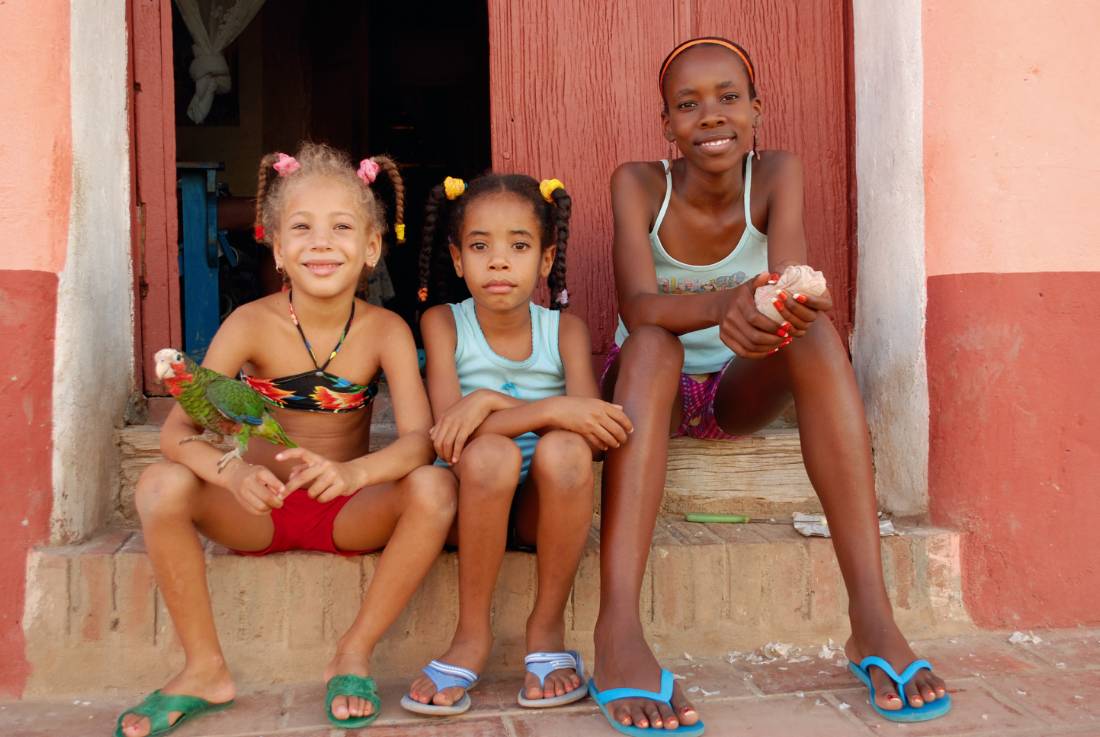 Local girls in Trinidad, Cuba | <i>Carlie Ballard</i>