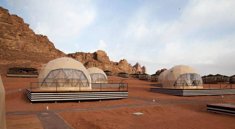 Martian Dome Tent external view