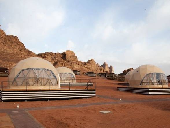 Martian Dome Tent external view