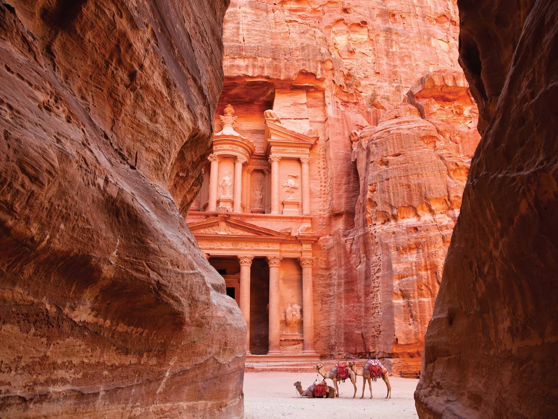 The fabled Treasury at Petra |  <i>Jordan Tourism Board</i>