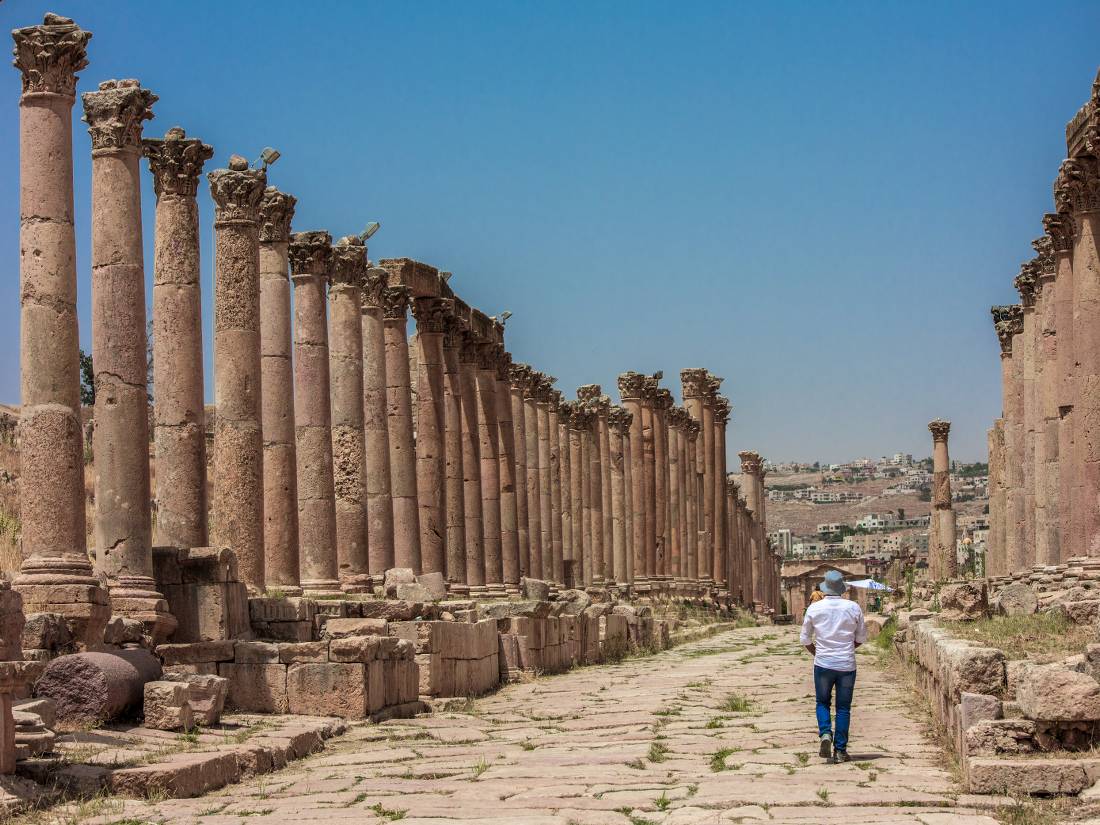 The well preserved Roman city of Jerash, Jordan |  <i>Jordan Tourism Board</i>