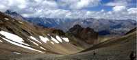 Beautiful landscape while crossing the Thorong La on the Great Himalaya Trail | Ray Mustey