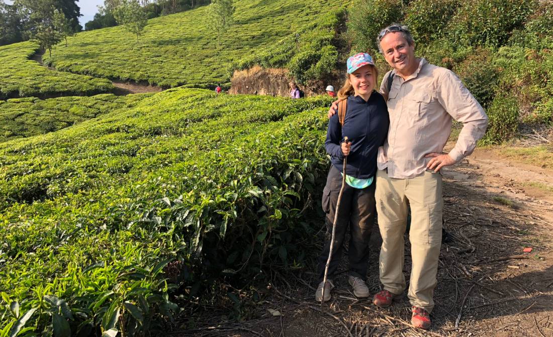 Wandering the tea plantations of the Western Ghats, a richly rewarding experience for young and old |  <i>Kate Baker</i>