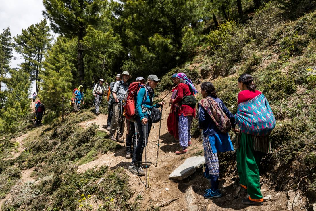 Meeting local people on the lesser known trails of Nepal |  <i>Lachlan Gardiner</i>