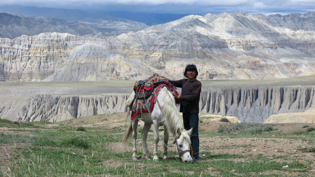 Prem horseman Upper Mustang, Nepal |  <i>Margie Thomas</i>
