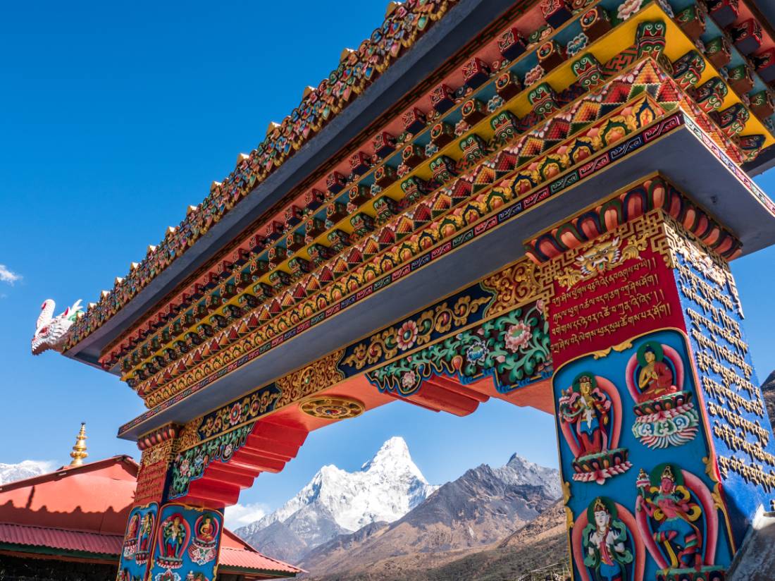 Thyangboche Monastery, the spiritual heart of the Khumbu region |  <i>Kelvin Law</i>