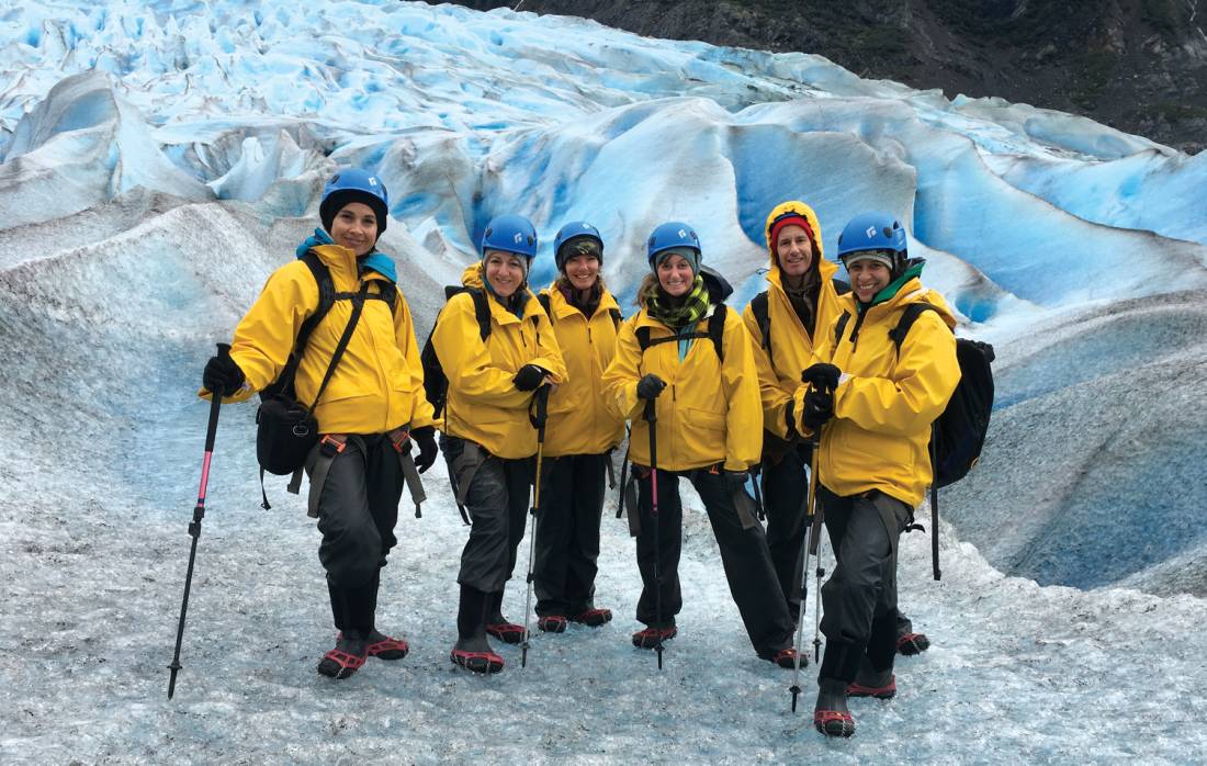 Trekking on Mendenhall Glacier, Alaska |  <i>Sue Badyari</i>