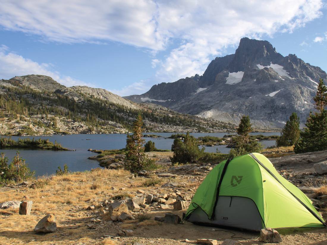 Ultimate camp scenery, just over Donohue Pass, California |  <i>Ken Harris</i>