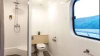 Bathroom facilities aboard Solaris