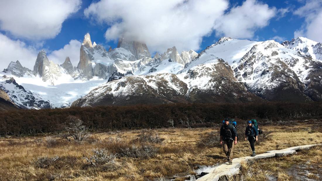 Backcountry trekking around Fitz Roy & Cerro Torre |  <i>Sue Badyari</i>