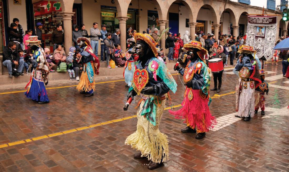 Inti Raymi Festival in the streets of Cusco |  <i>Heike Krumm</i>