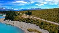 Experience a week of cycling on the Alps to Ocean Cycle Trail with Adventure South NZ.   You'll cycle from the foothills of the mighty Southern Alps, through a network of turquoise lakes, through rolling farmland, and finishing in Oamaru at the Pacific Ocean -  all on this fully supported 6 day cycle tour.   http://www.adventuresouth.co.nz/ATC  Music: Yard Sale - Silent Partner https://youtu.be/CqjAsQ35mLo  All permissions we gained from private land owners, district councils & DOC for the use of UAV.