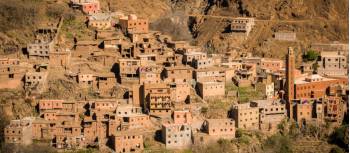 Typical Berber village in the High Atlas mountains, Morocco | James Griesedieck