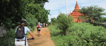 Cycling is a great way to explore Myanmar | Kate Harper