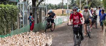 Cycling in the Mekong Delta will provide you with authentic experiences | Lachlan Gardiner
