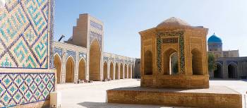 Breathtaking scenery at the Kalyan Complex in Bukhara | Natalie Tambolash