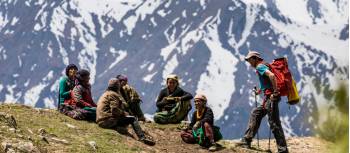 Chatting with western Nepalese locals | Lachlan Gardiner