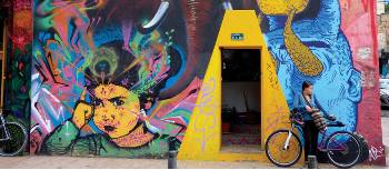 Vibrant street art in Colombia | Pat Rochon