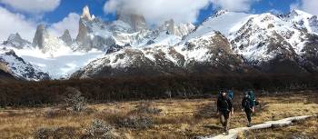 Backcountry trekking around Fitz Roy & Cerro Torre in Los Glaciares National Park | Sue Badyari