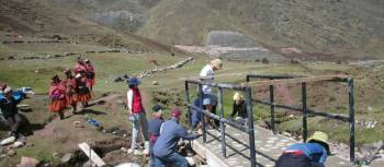 Building a bridge in Qelqenca, Peru | Samantha Chen
